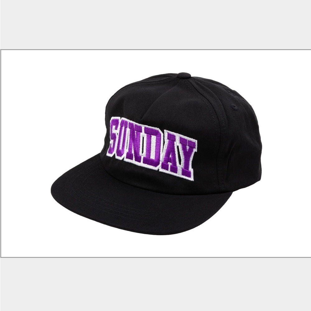 Sunday Black and Purple Men's Hat